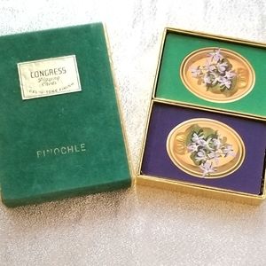 Vintage congress pinochle cards